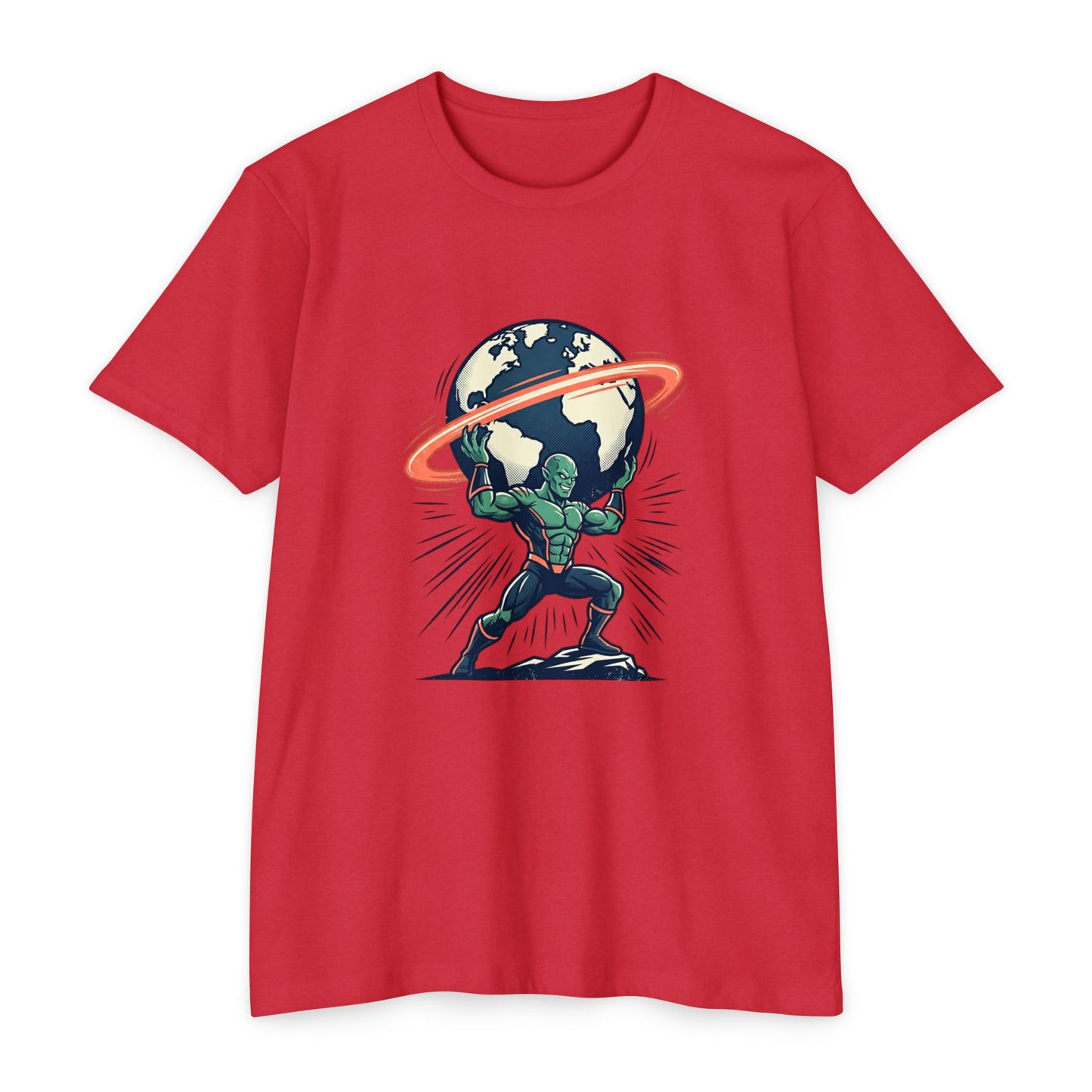Atlas Strongman Vintage Earthlifting T-Shirt