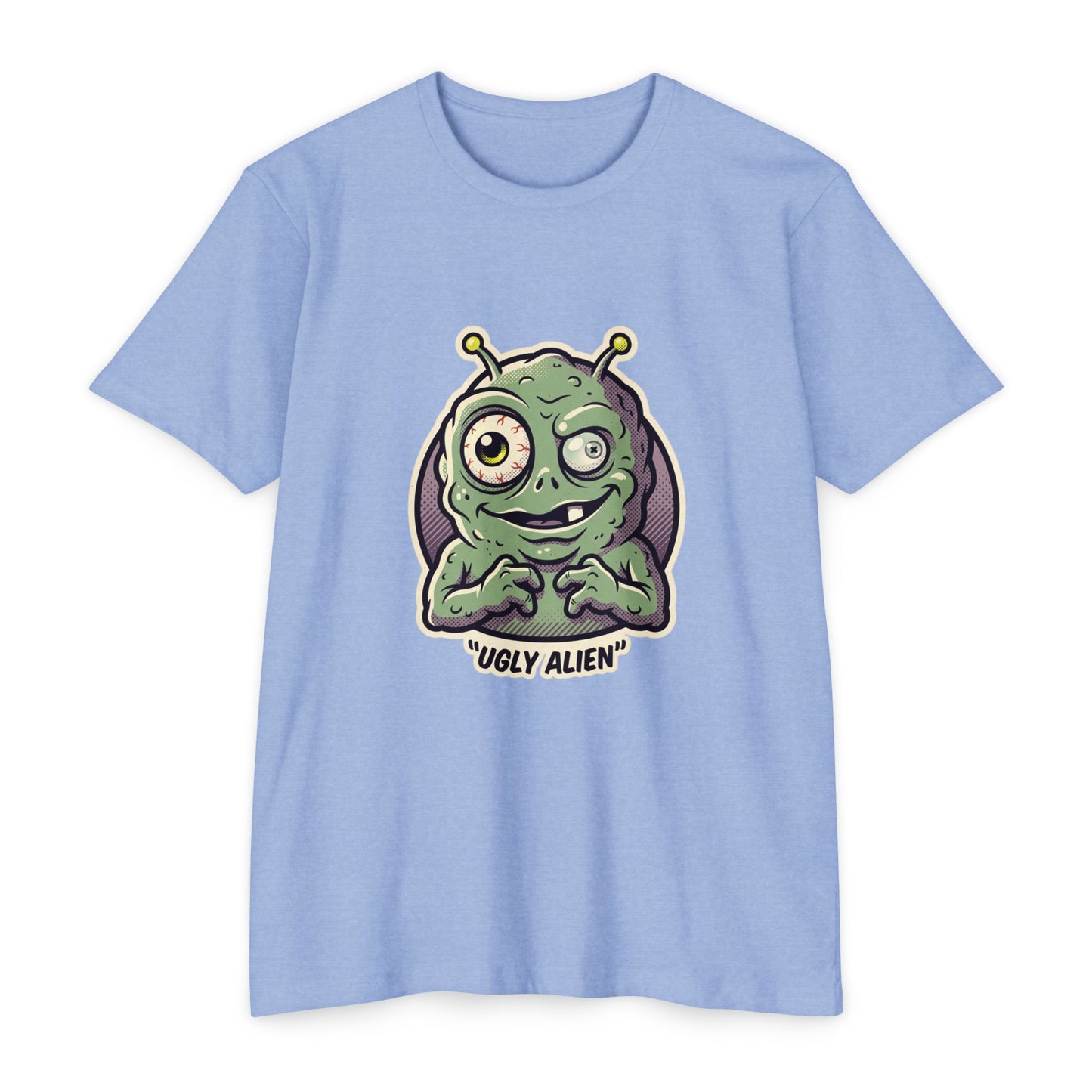 Funny Ugly Alien T-Shirt — Cartoon Graphic Tee