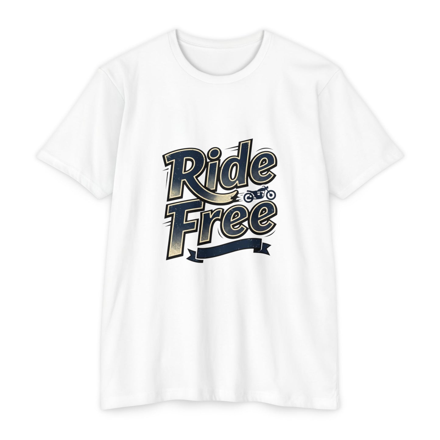 Ride Free Graphic T-Shirt — Vintage Motorcycle Tee