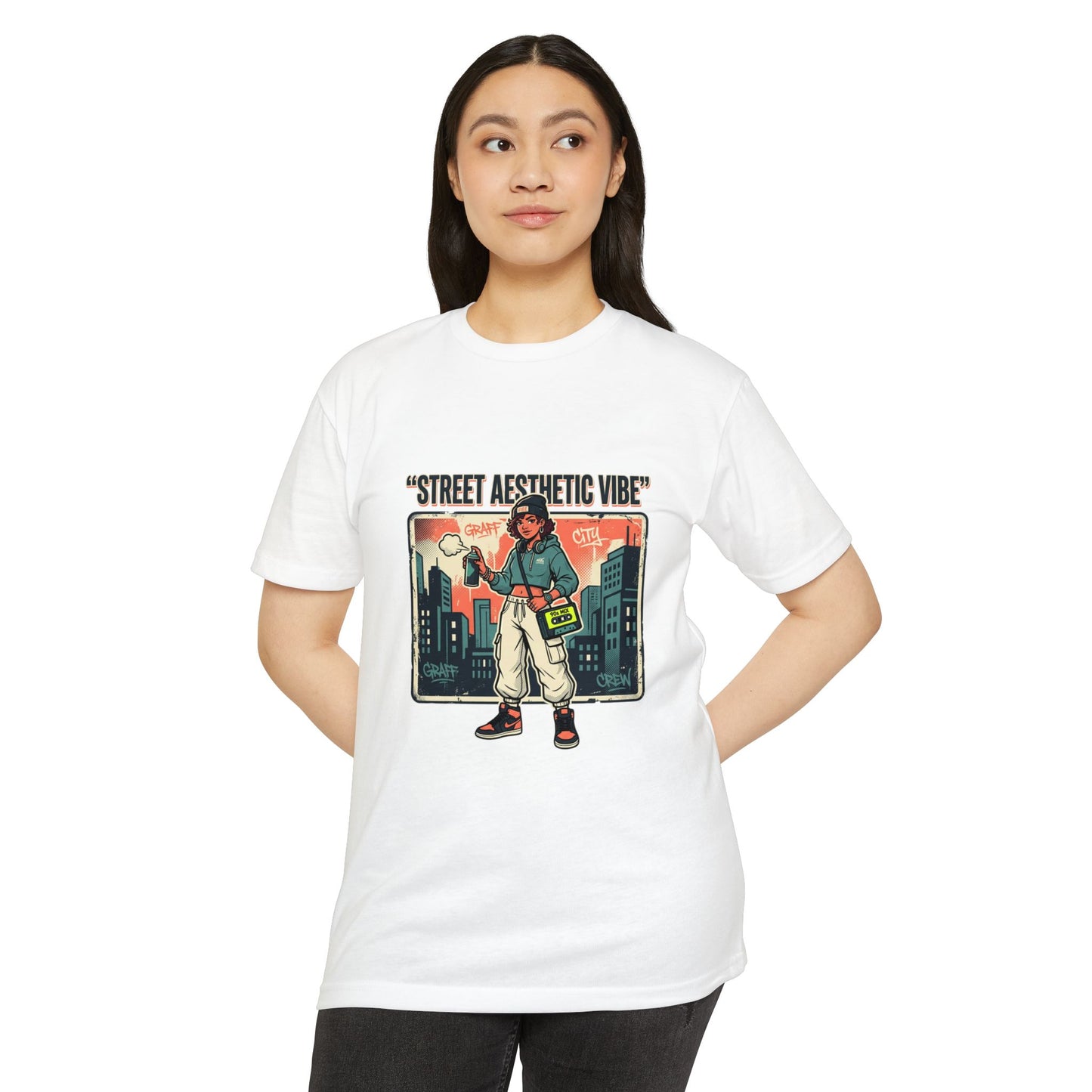 Street Aesthetic Vibe Graphic T-Shirt — Urban Skatewear Tee
