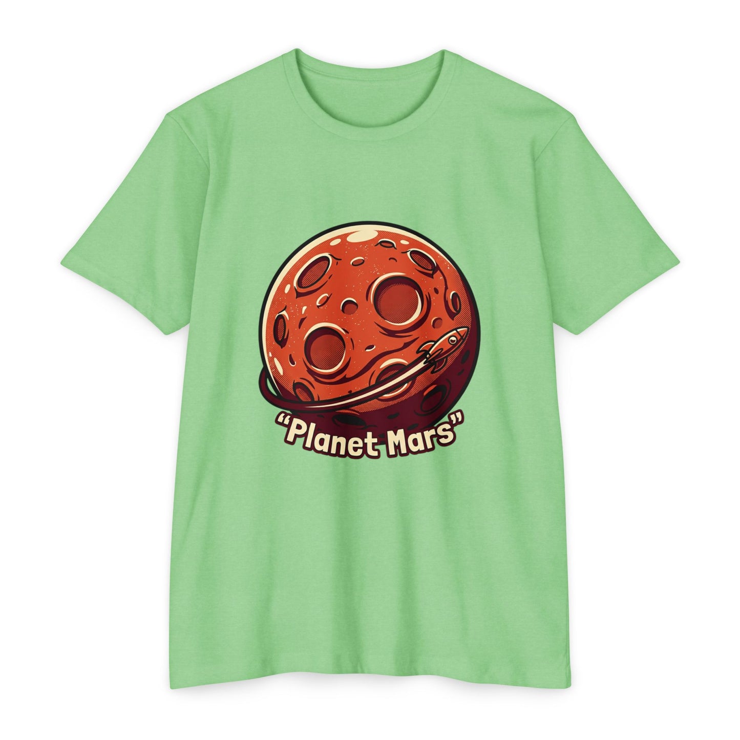 Retro Mars Graphic T-Shirt — Red Planet Tee