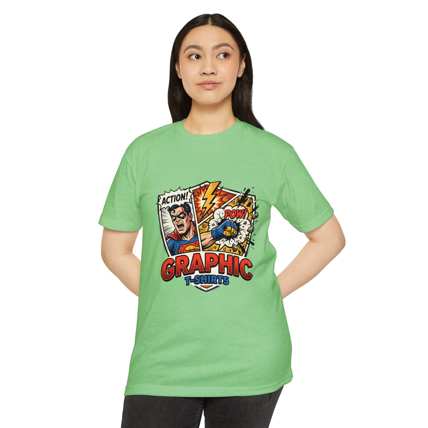 Action! POW Vintage Comic Pop Art T-Shirt