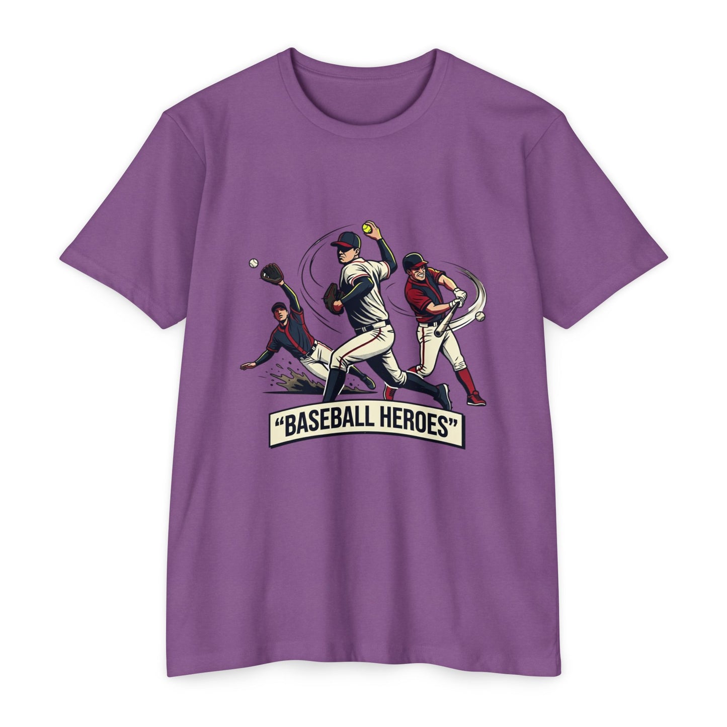 Baseball Heroes Vintage Players T-Shirt