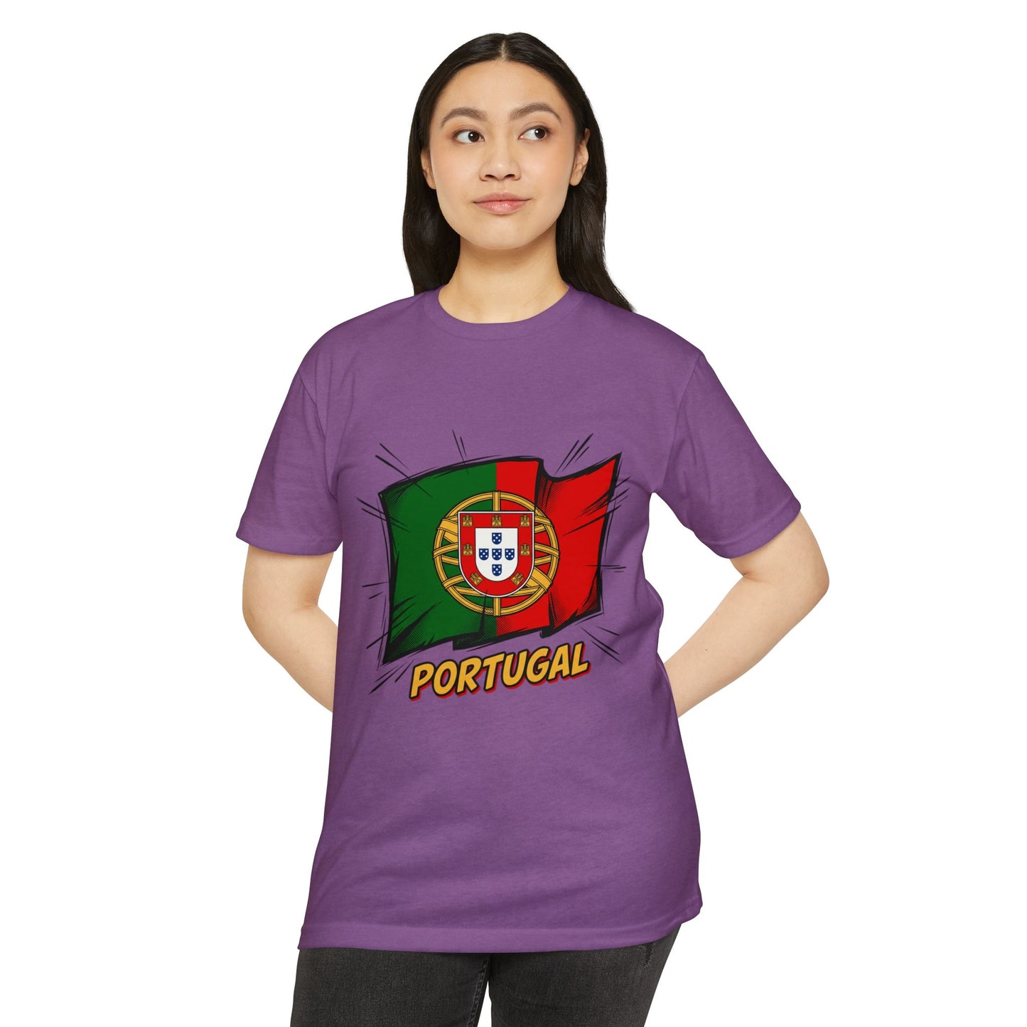 Portugal Flag Graphic T-Shirt — Vibrant Portuguese Pride Tee