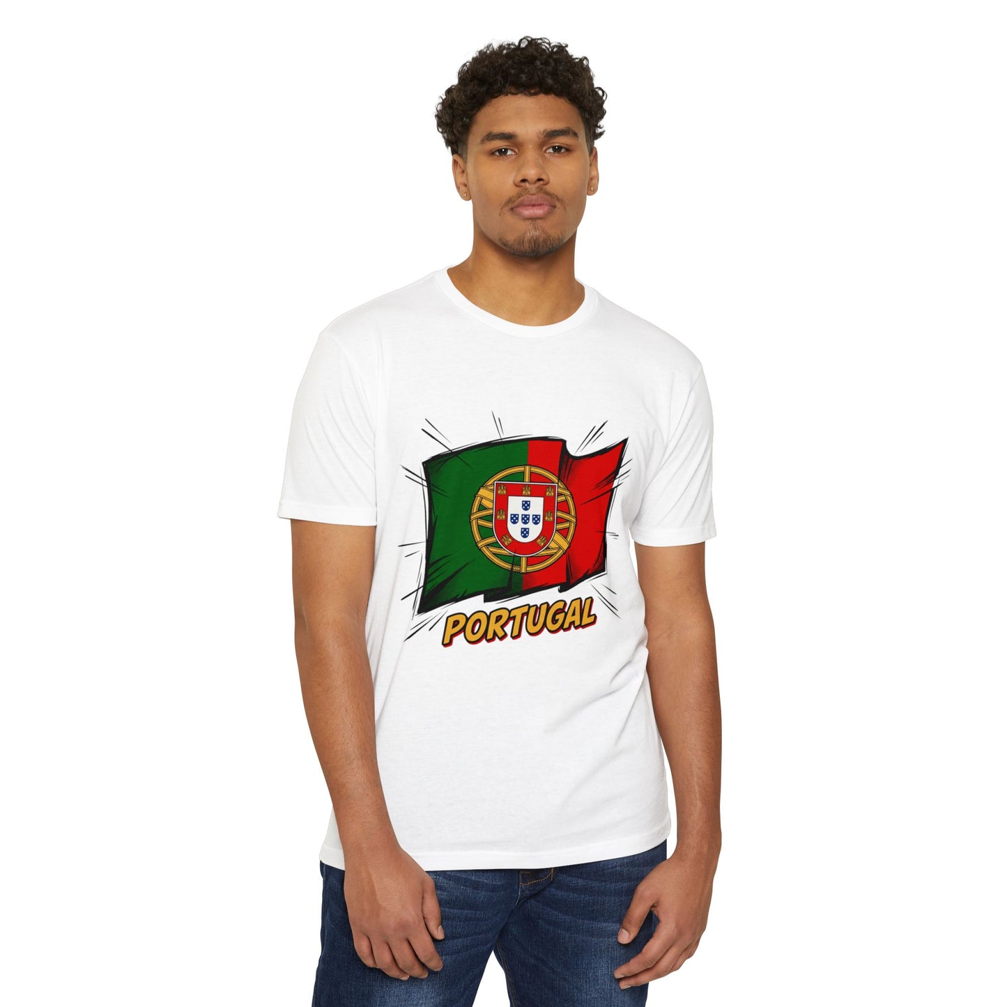 Portugal Flag Graphic T-Shirt — Vibrant Portuguese Pride Tee