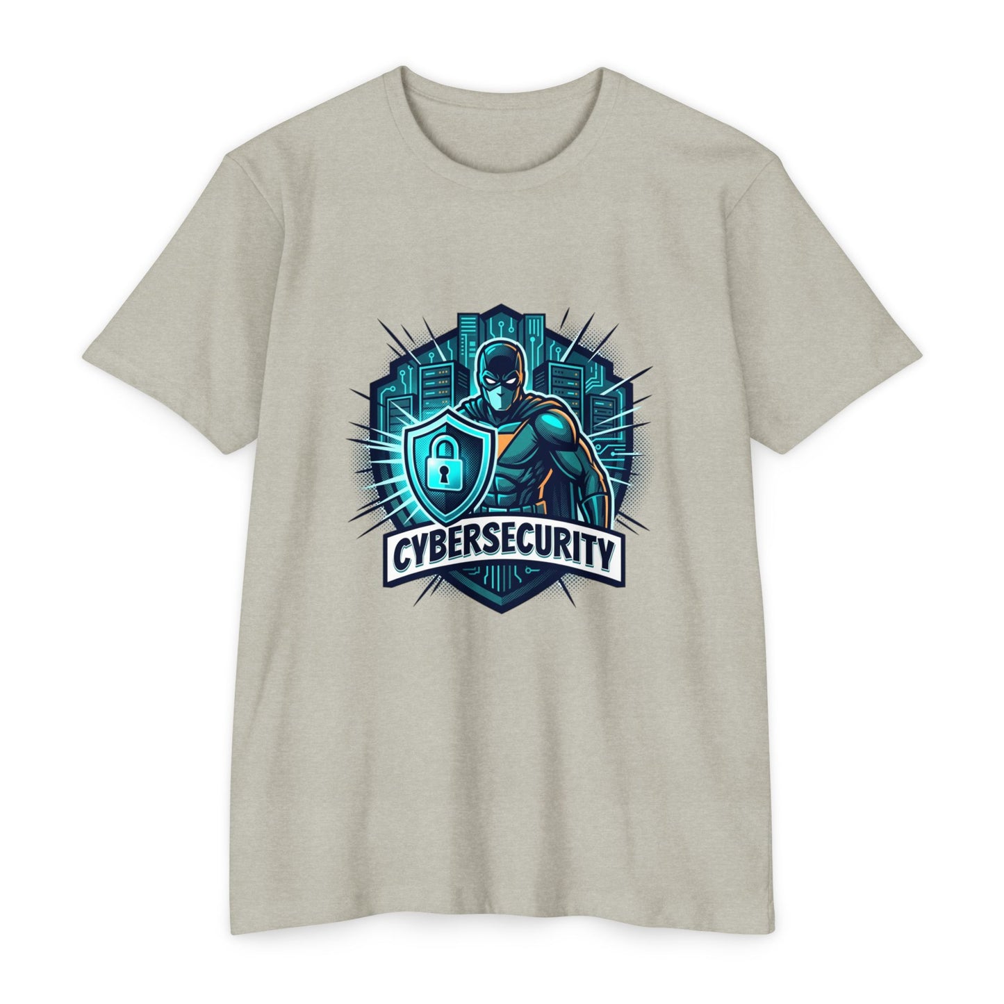 Cybersecurity Shield Tee — Cyber Defender Tech T-Shirt