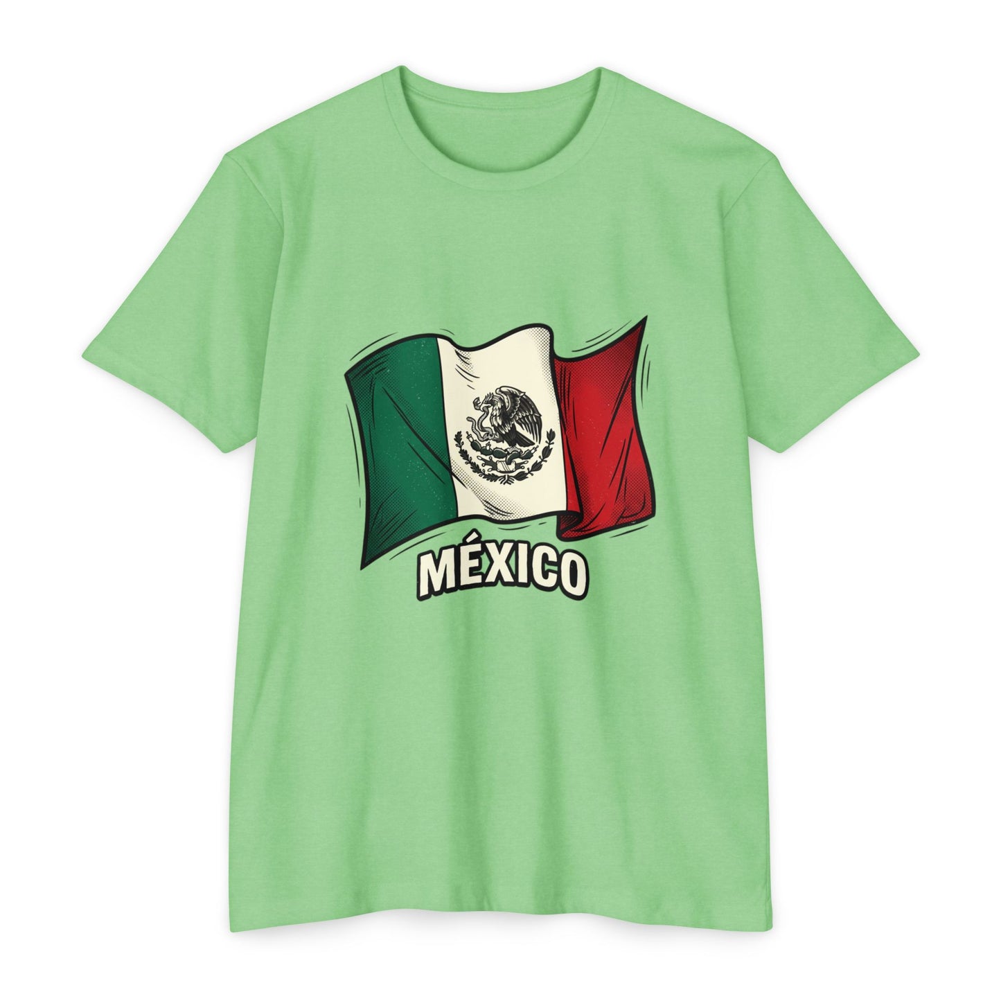 Vintage México Flag T-Shirt — Mexican Pride Tee