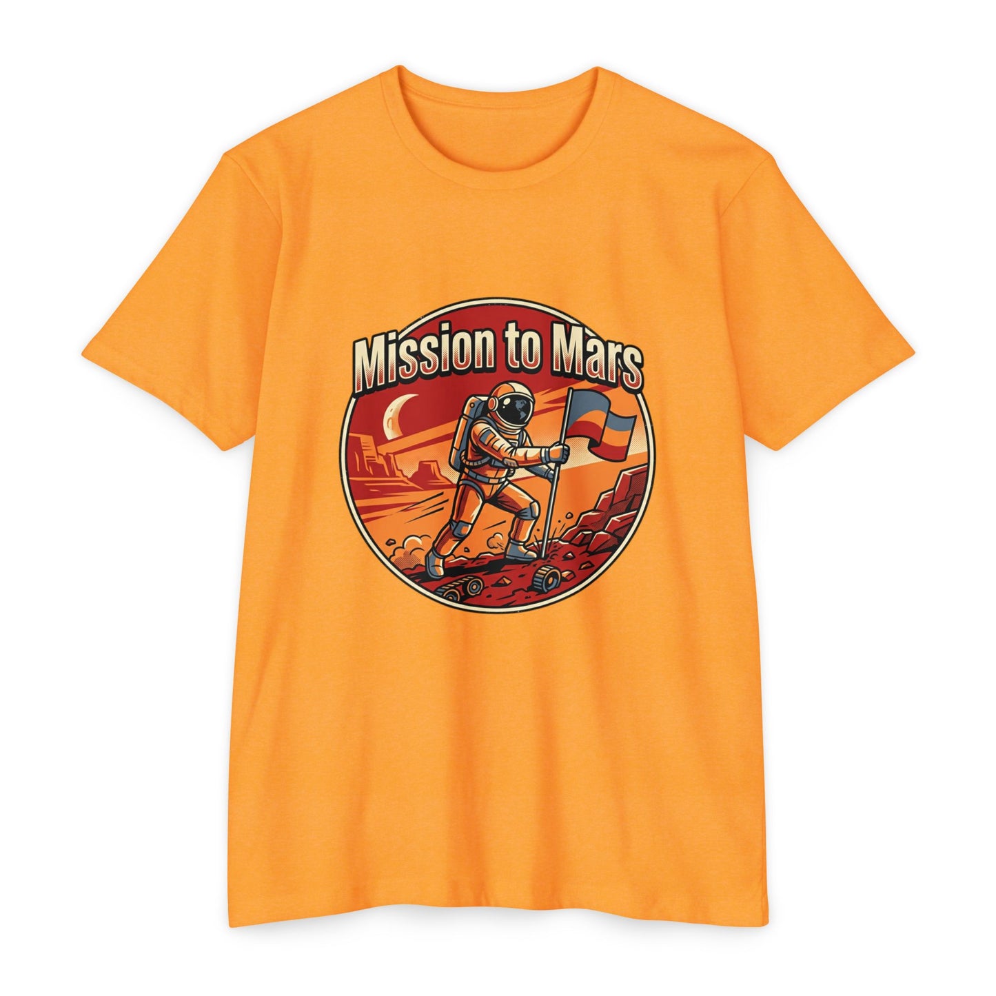 Mission to Mars Retro Astronaut T-Shirt