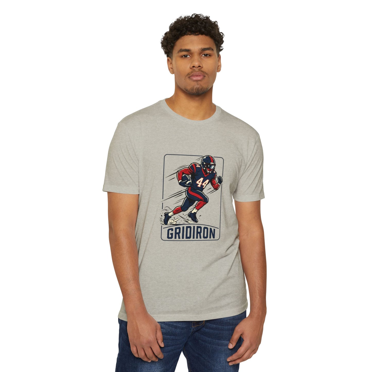 Camiseta Gráfica de Jogador de Futebol Americano