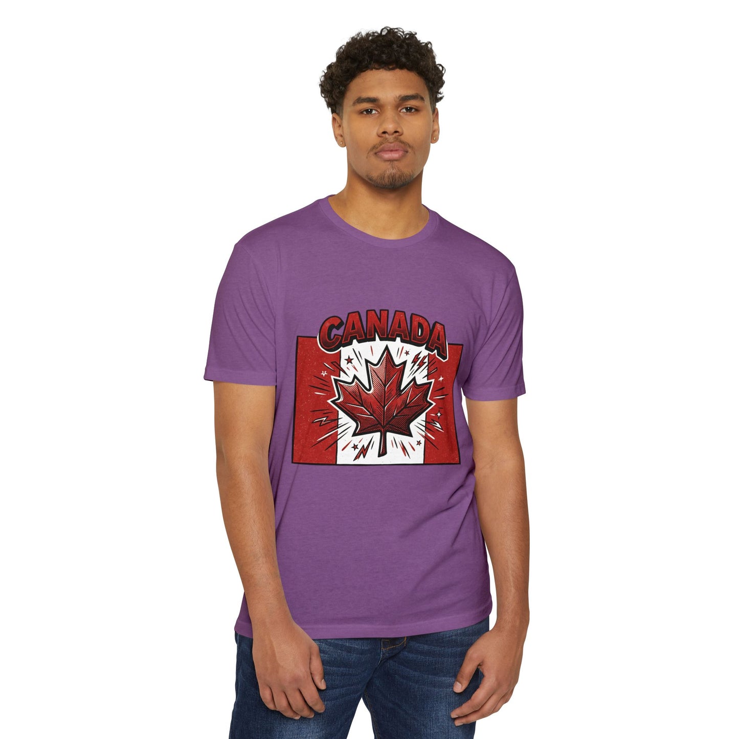 Retro Canada Maple Leaf Graphic T-Shirt — Canadian Pride Tee