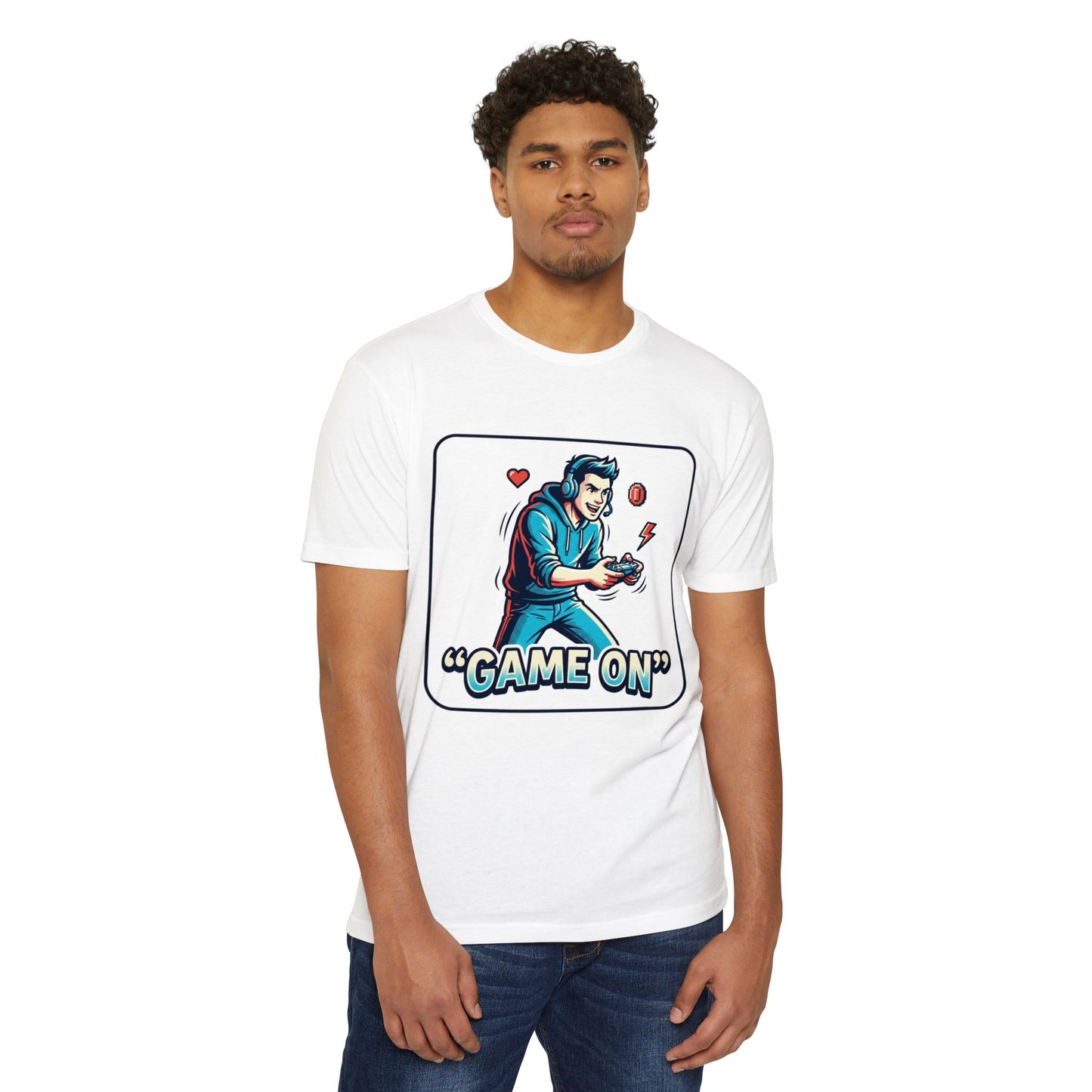 Game On Retro Controller T-Shirt — Gamer Graphic Tee