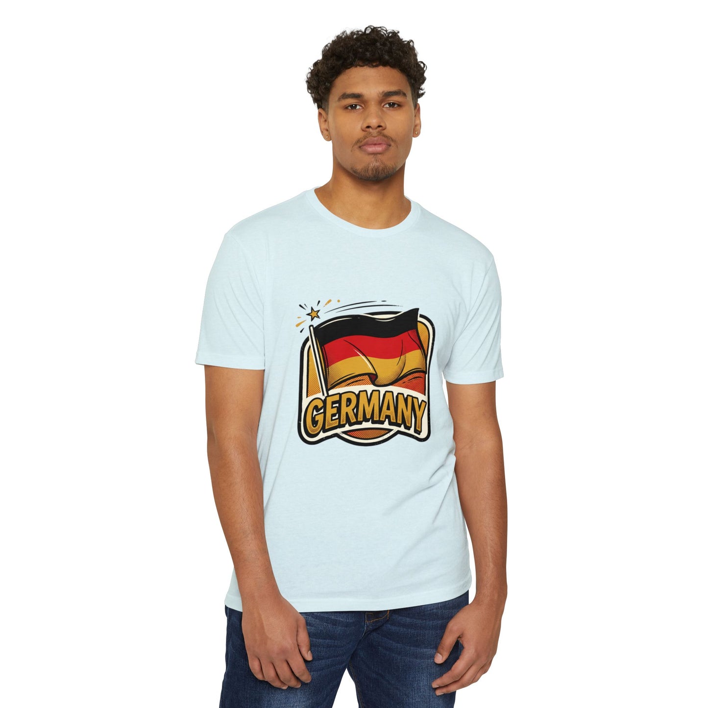 Germany Flag Retro Sports T-Shirt — Vintage Team Fan Tee