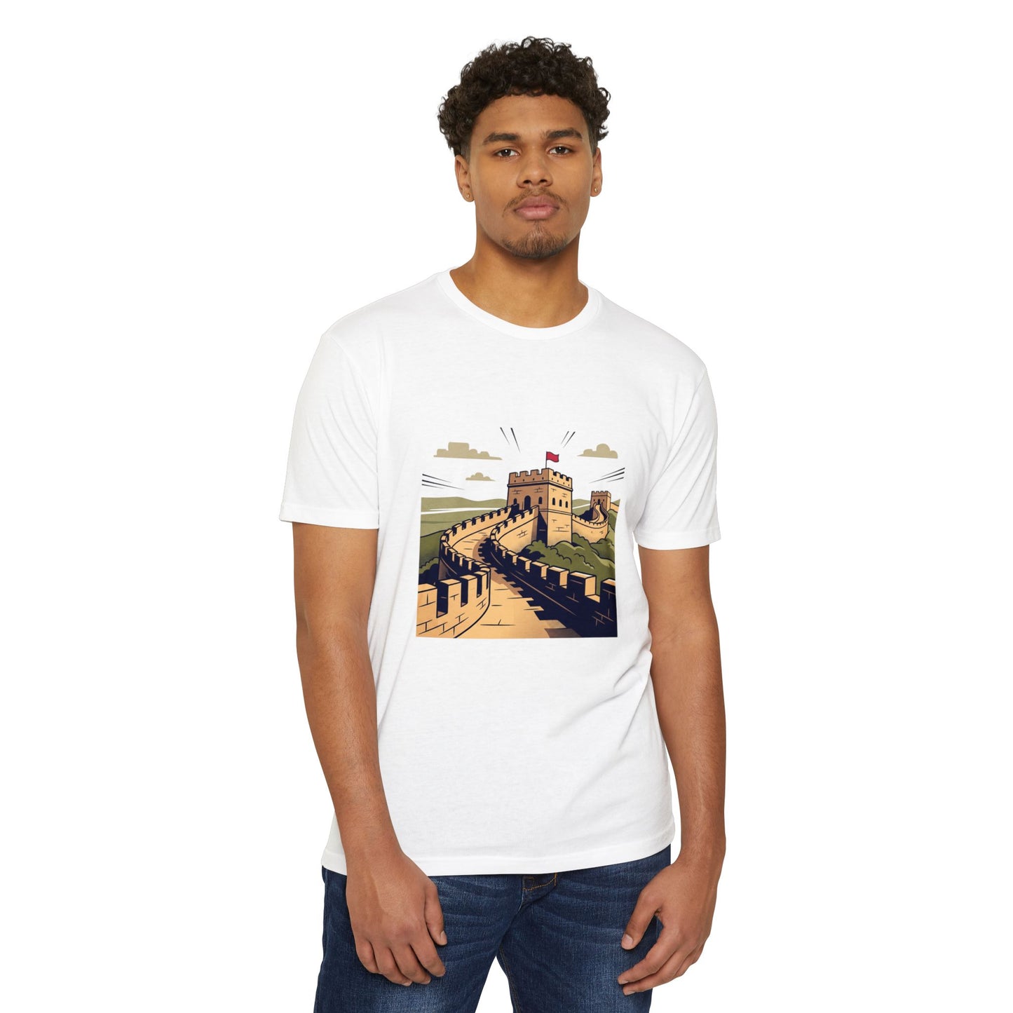 Great Wall Scenic Vintage Travel T-Shirt