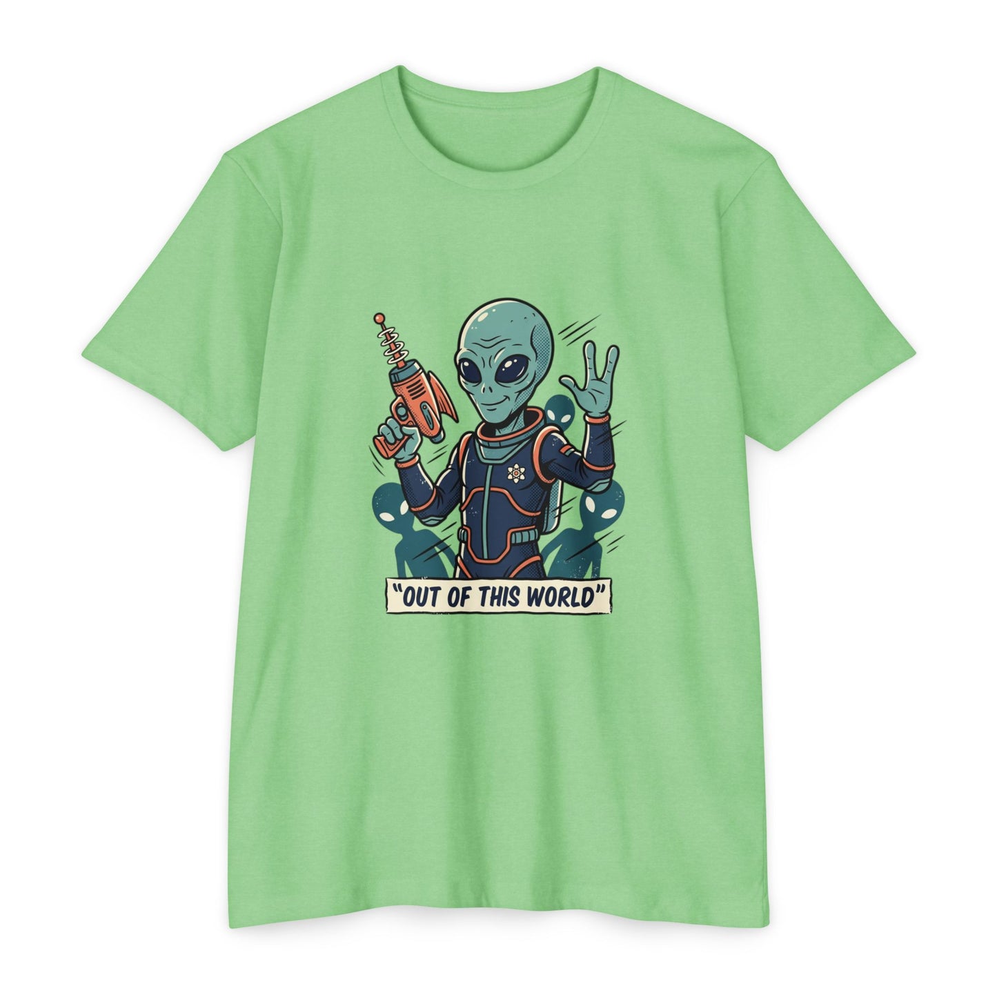Alien Ray Gun T-Shirt — "Out of This World" Graphic Tee