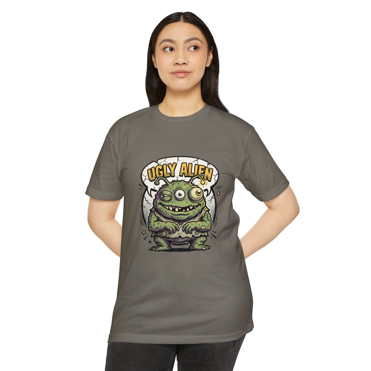 Ugly Alien Graphic T-Shirt