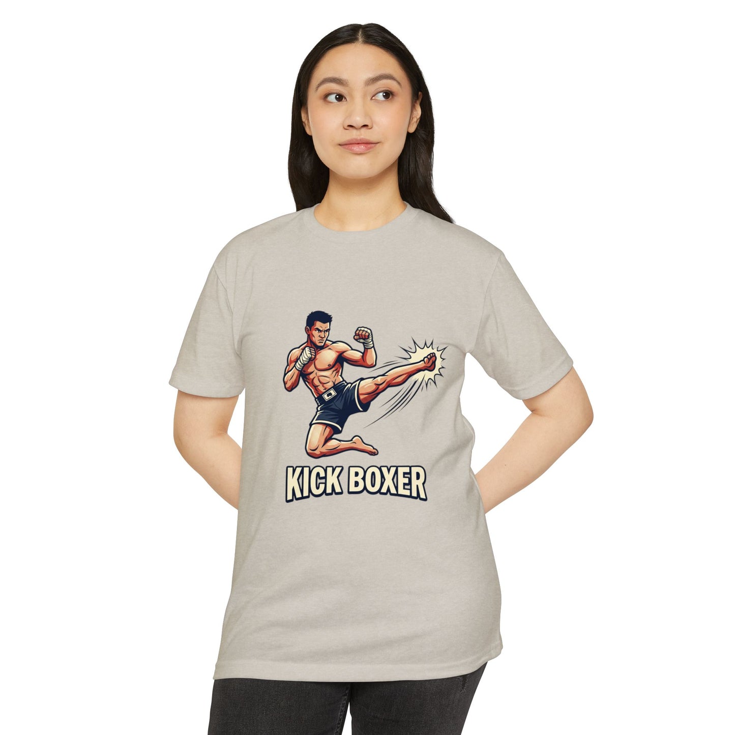 Camiseta Kick Boxer — Camiseta Retro Gráfica de Artes Marciales