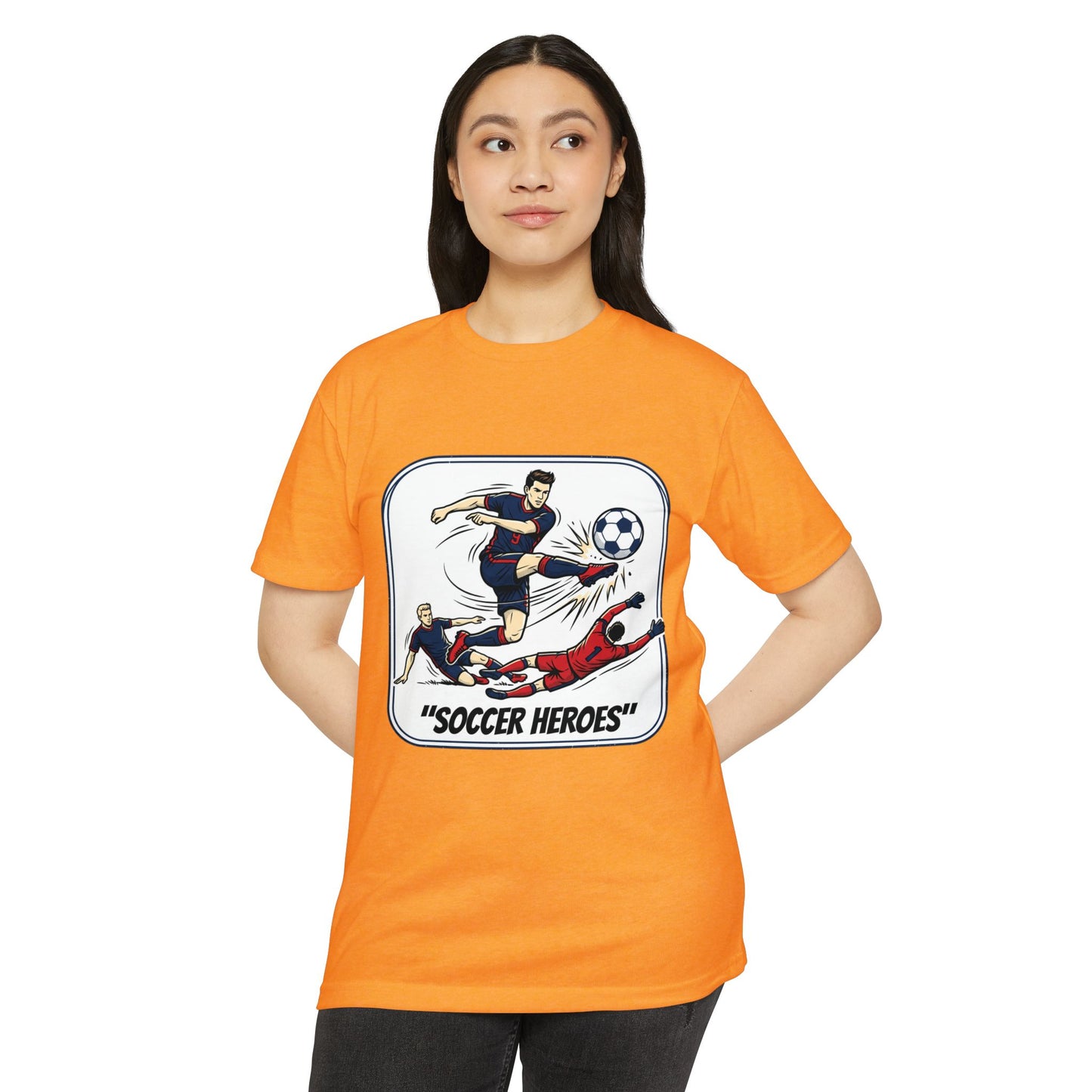 Soccer Heroes T-Shirt — Vintage Comic Soccer Graphic Tee