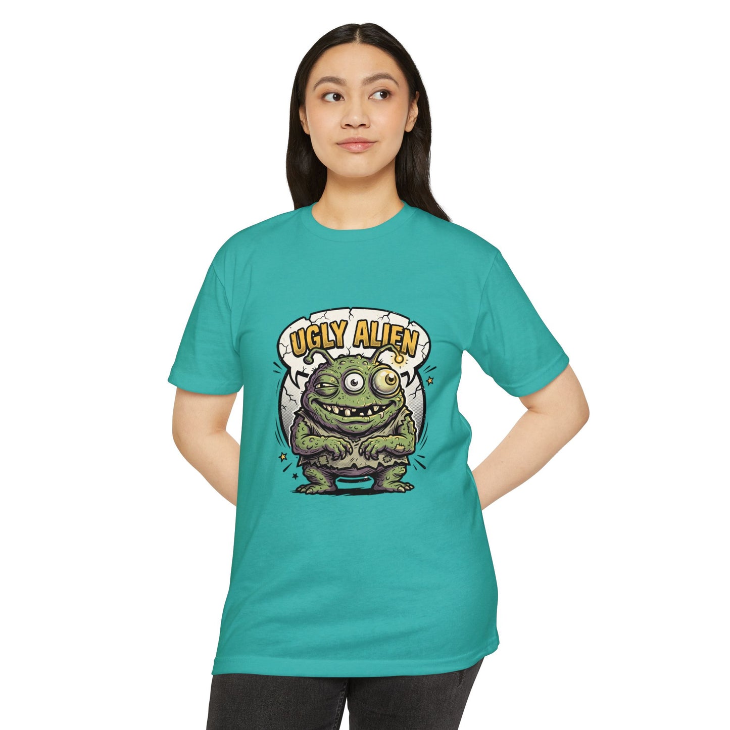 Ugly Alien Graphic T-Shirt