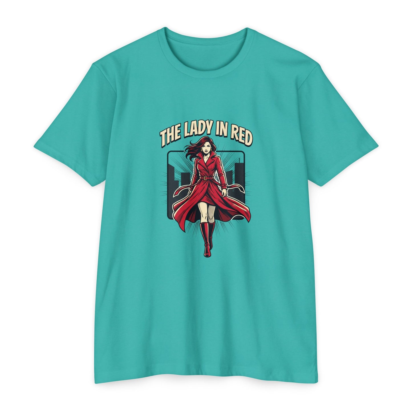 Lady in Red Vintage Femme Fatale T-Shirt