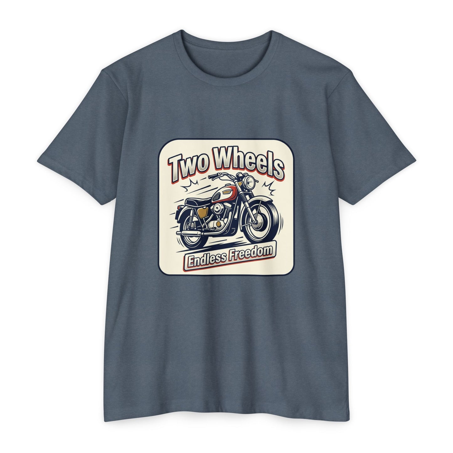 Vintage 'Endless Freedom' Motorcycle T-Shirt