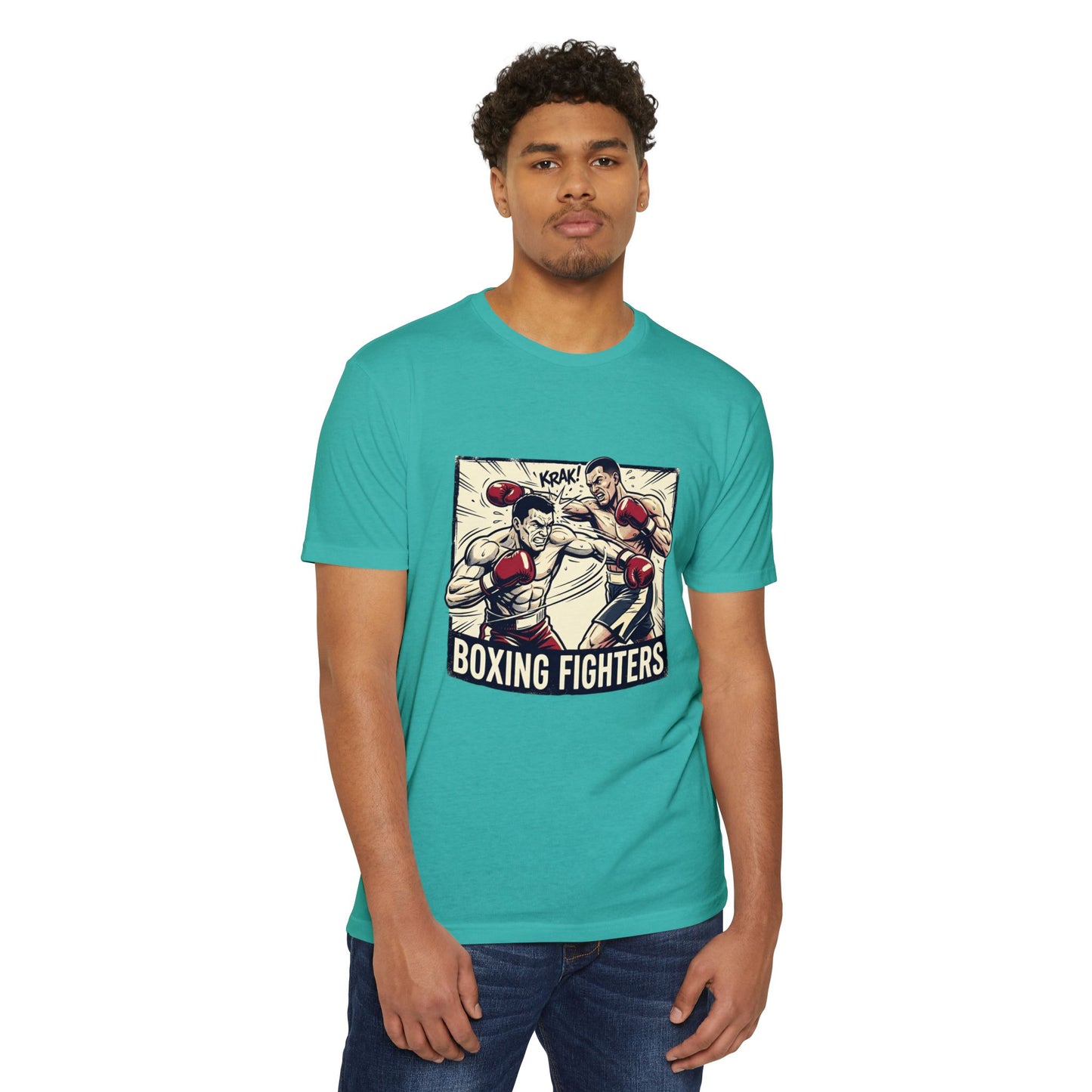 Boxing Fighters Vintage Comic Ring Match T-Shirt