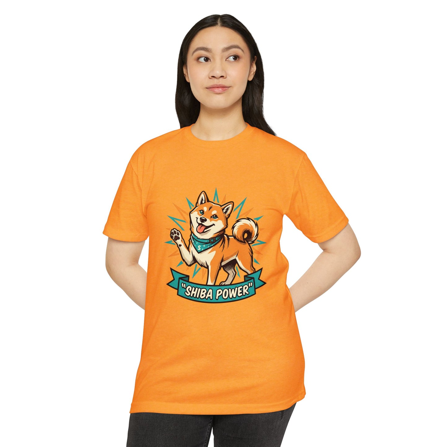 Shiba Power T-Shirt — Cute Shiba Inu Graphic Tee