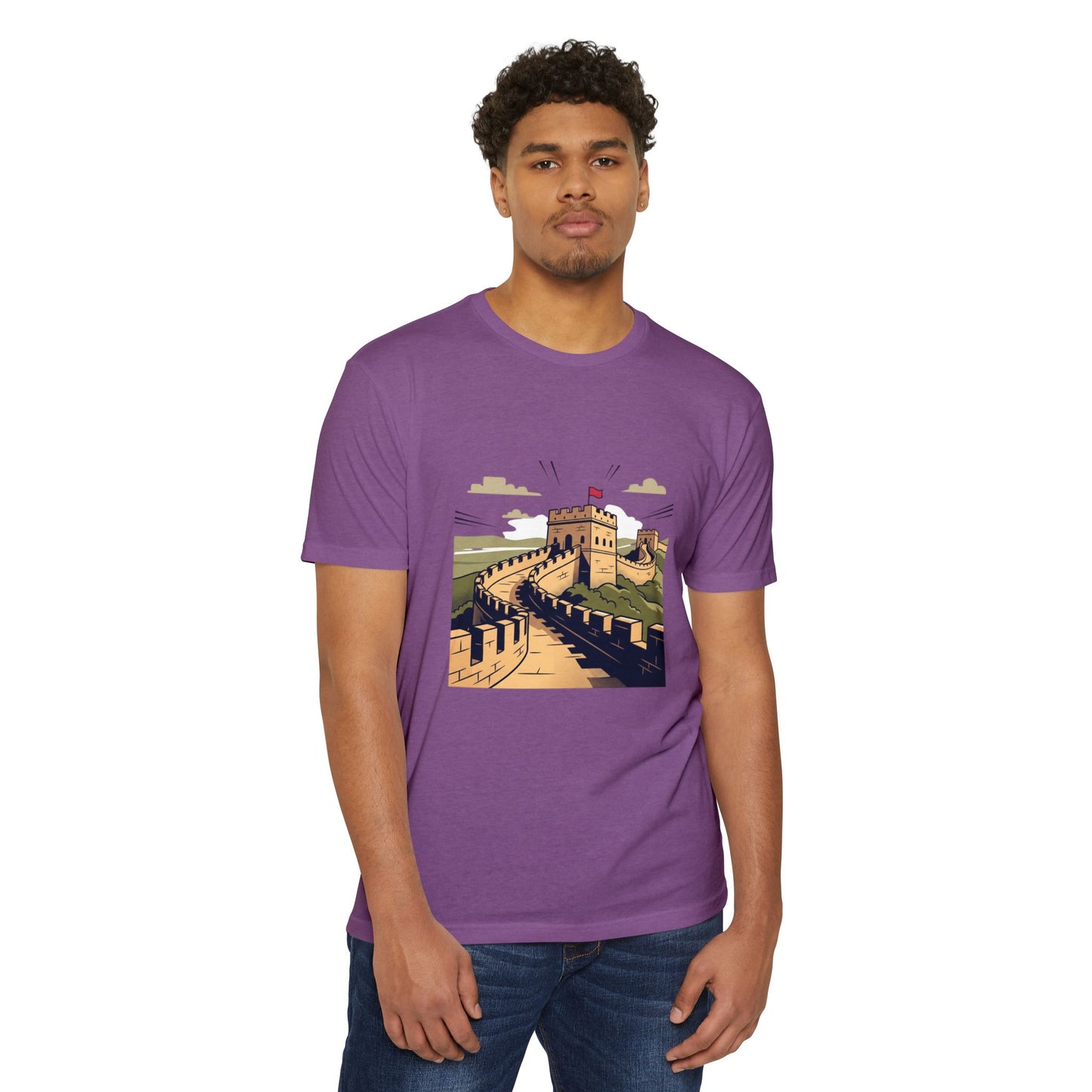 Great Wall Scenic Vintage Travel T-Shirt