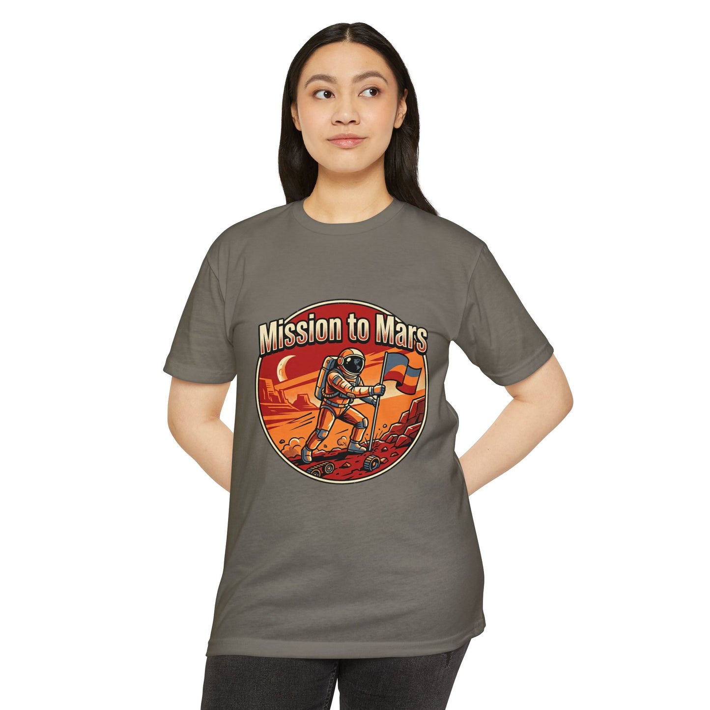 Mission to Mars Retro Astronaut T-Shirt