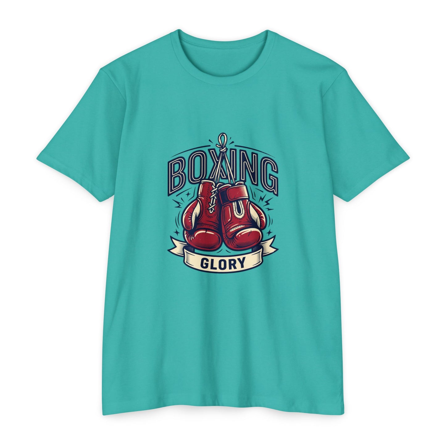 Boxing Glory T-Shirt – Vintage Red Gloves Graphic Tee