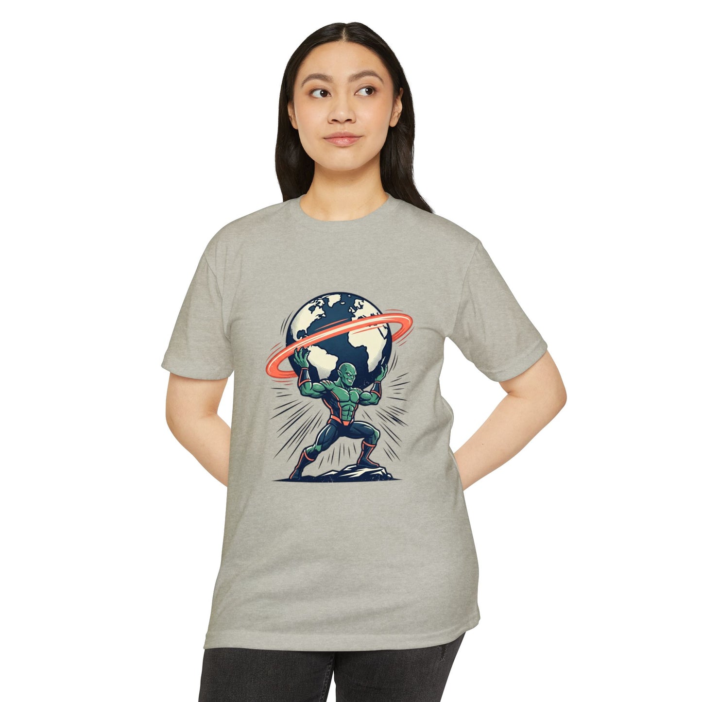 Atlas Strongman Vintage Earthlifting T-Shirt