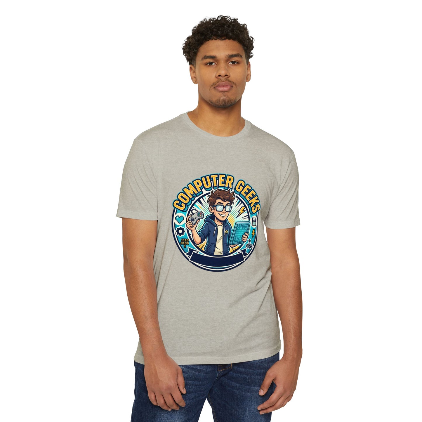 Computer Geeks T-Shirt — Retro Tech Gamer Graphic Tee