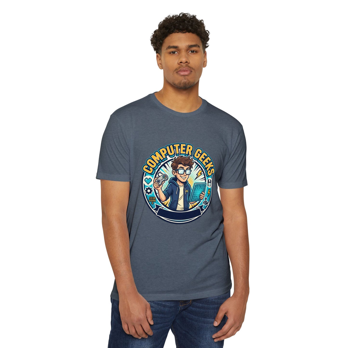 Computer Geeks T-Shirt — Retro Tech Gamer Graphic Tee