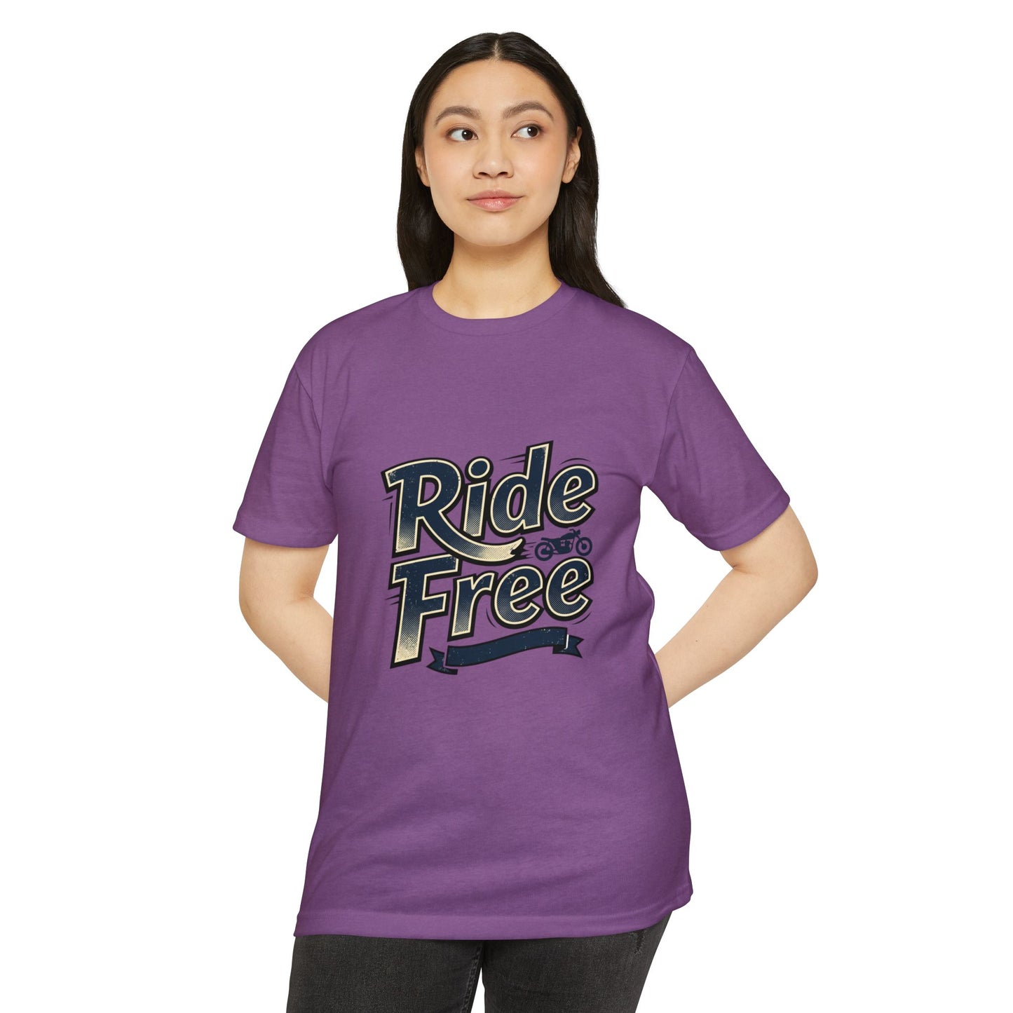 Ride Free Graphic T-Shirt — Vintage Motorcycle Tee
