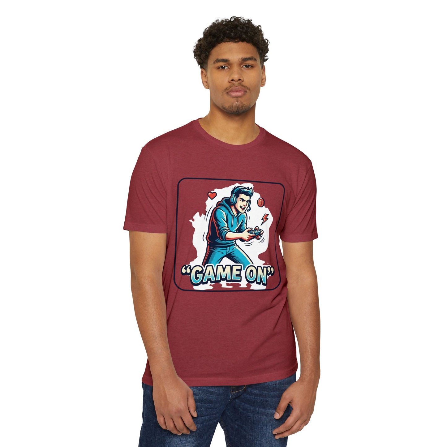 Game On Retro Controller T-Shirt — Gamer Graphic Tee