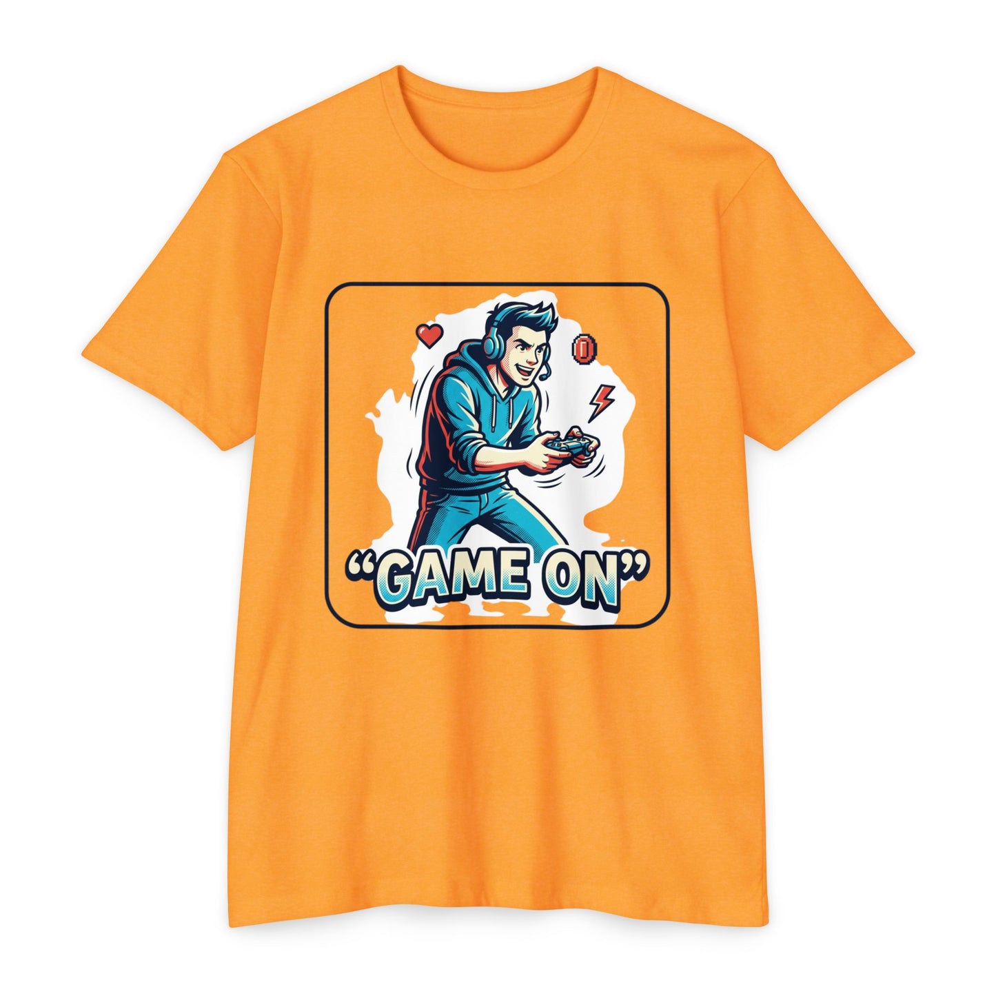 Game On Retro Controller T-Shirt — Gamer Graphic Tee