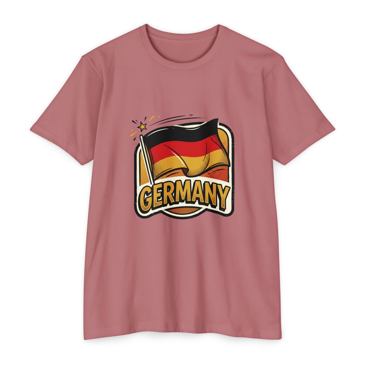 Germany Flag Retro Sports T-Shirt — Vintage Team Fan Tee