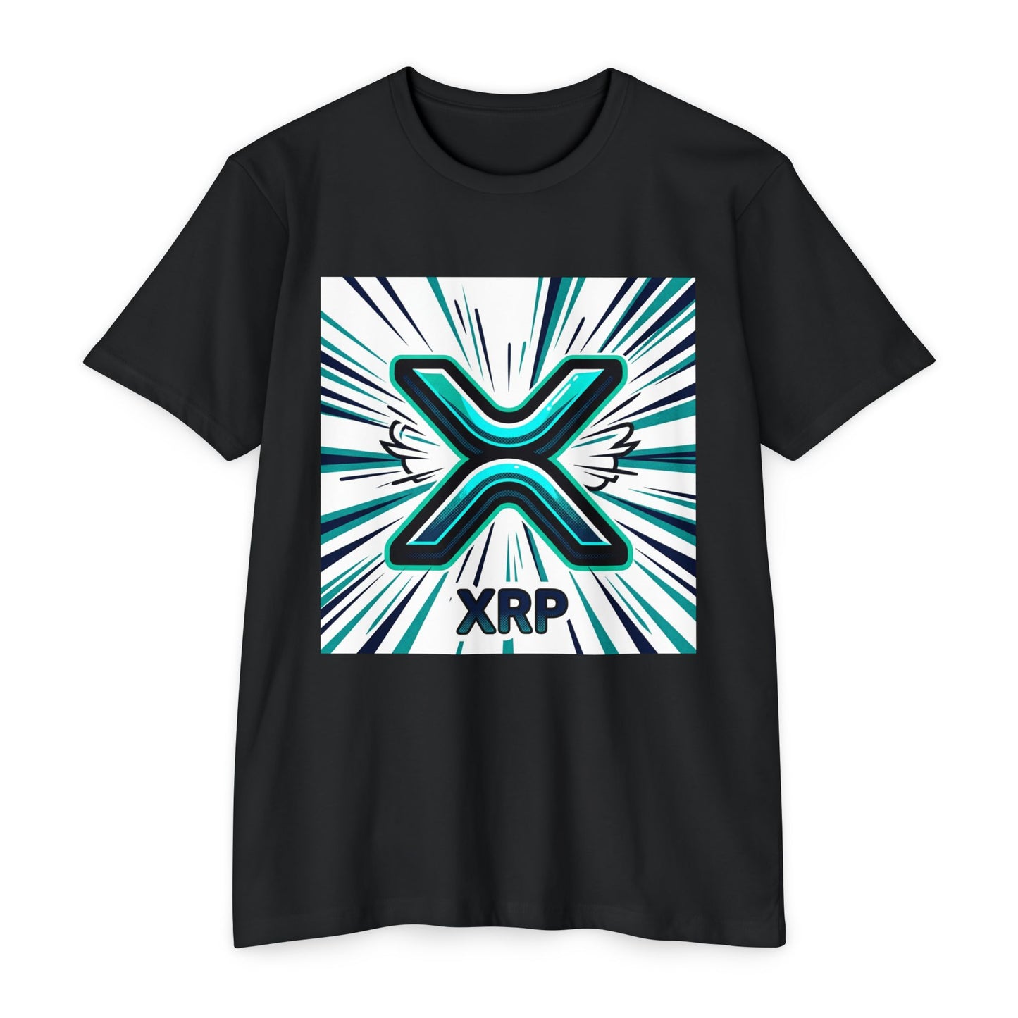 Camiseta con el logo de XRP Crypto — Camiseta gráfica de Ripple Token