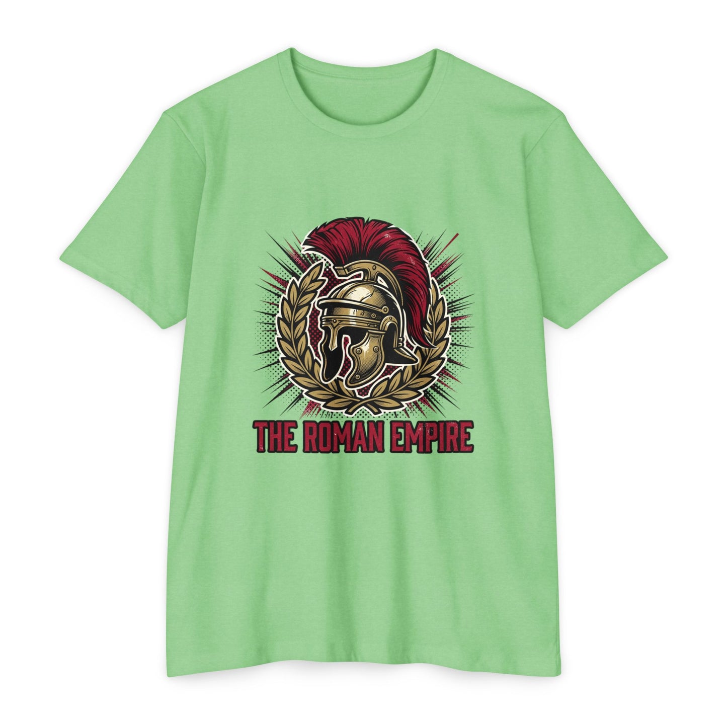 Roman Empire Helmet T-Shirt — Vintage Gladiator Graphic Tee