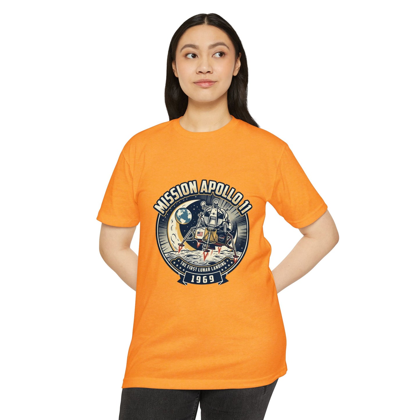 Apollo 11 Moon Landing T-Shirt — Mission Apollo 11 1969 Lunar Module Retro Tee