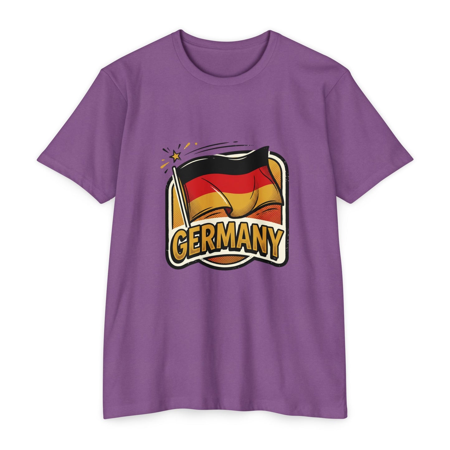 Germany Flag Retro Sports T-Shirt — Vintage Team Fan Tee
