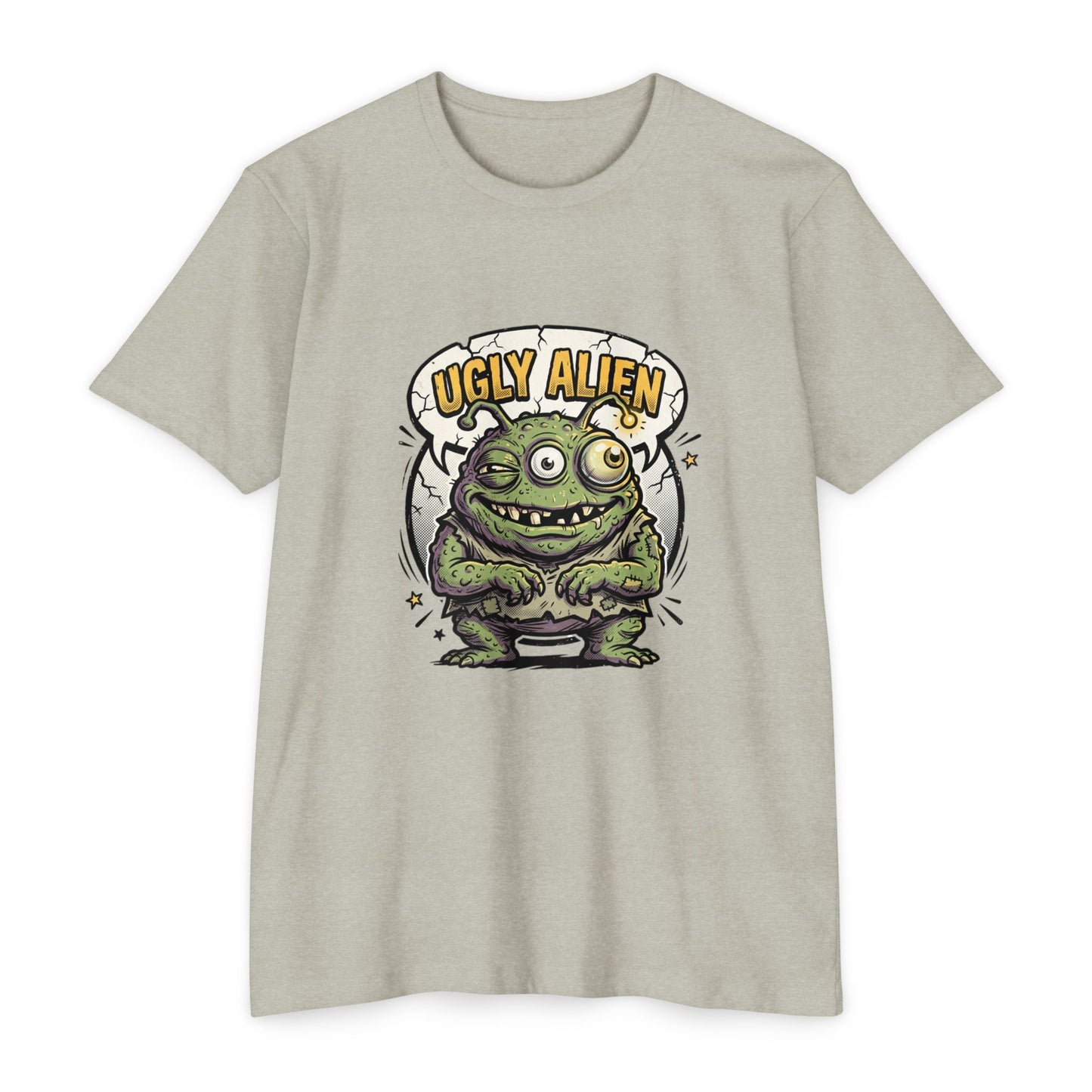 Ugly Alien Graphic T-Shirt