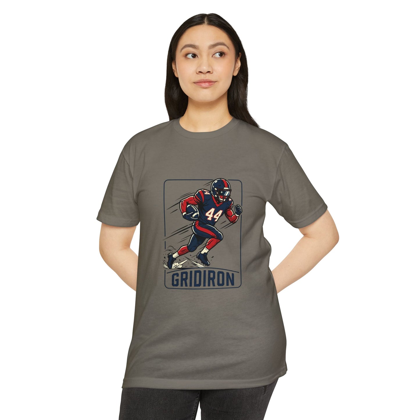 Camiseta Gráfica de Jogador de Futebol Americano