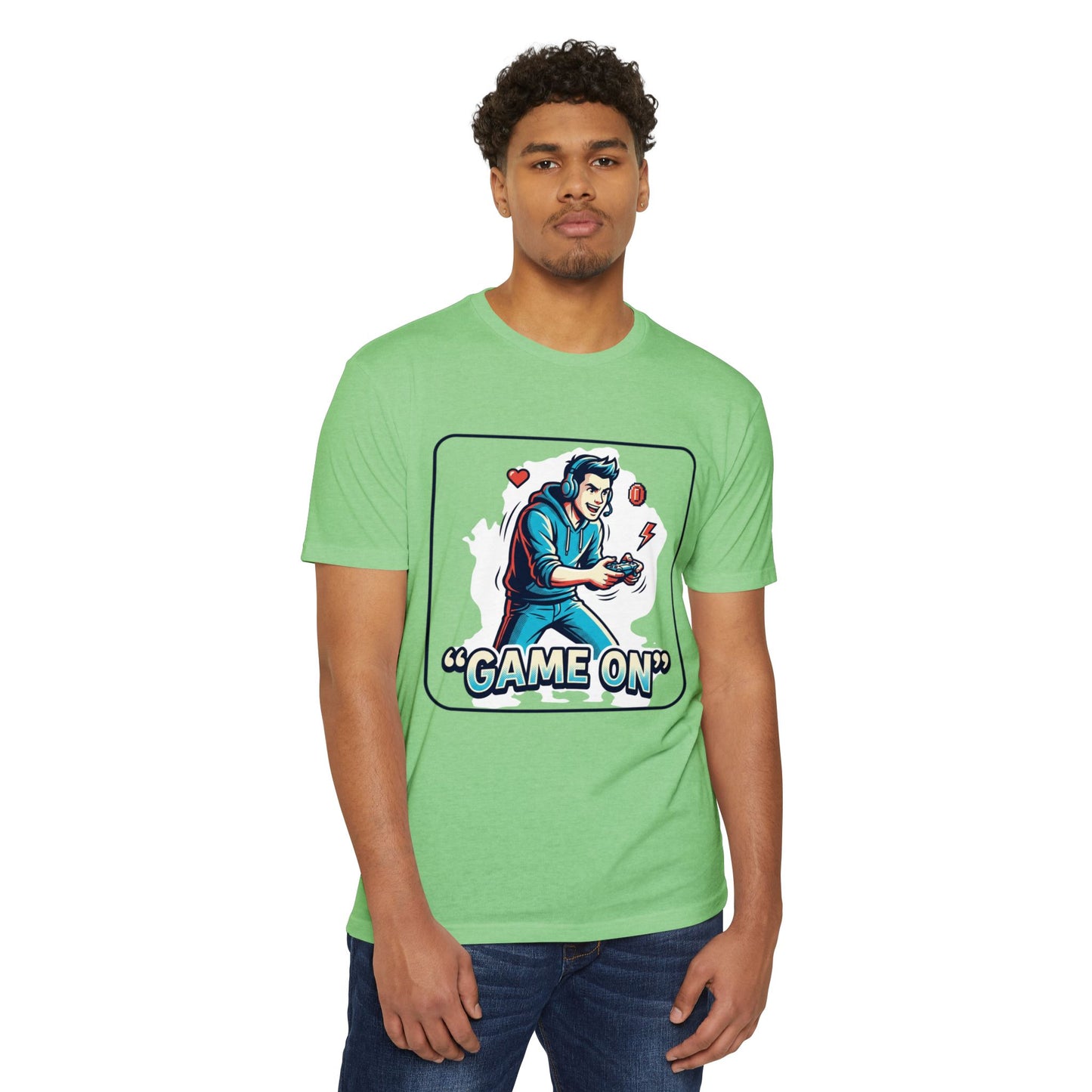 Game On Retro Controller T-Shirt — Gamer Graphic Tee