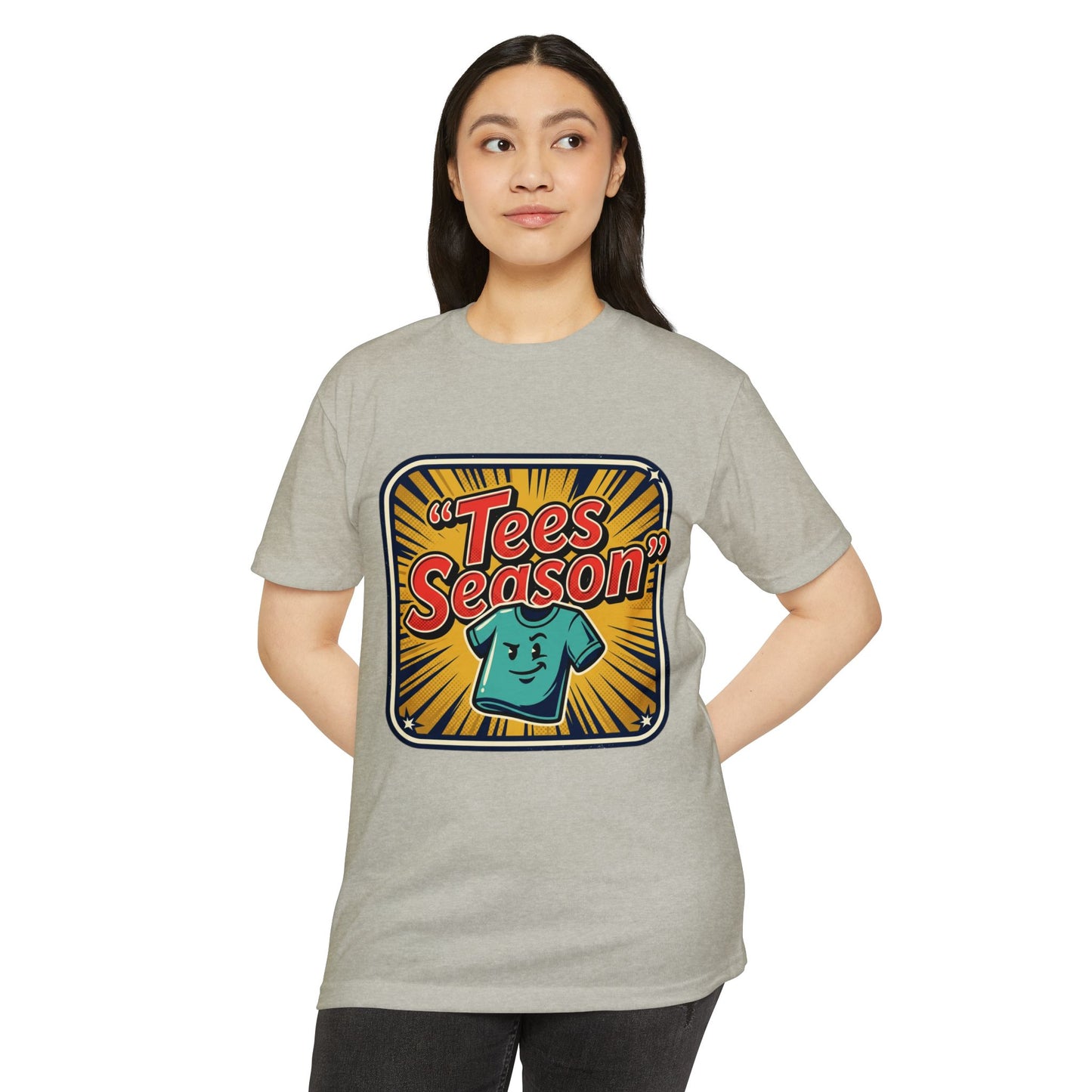 Retro Pop Art 'Tees Season' T-Shirt