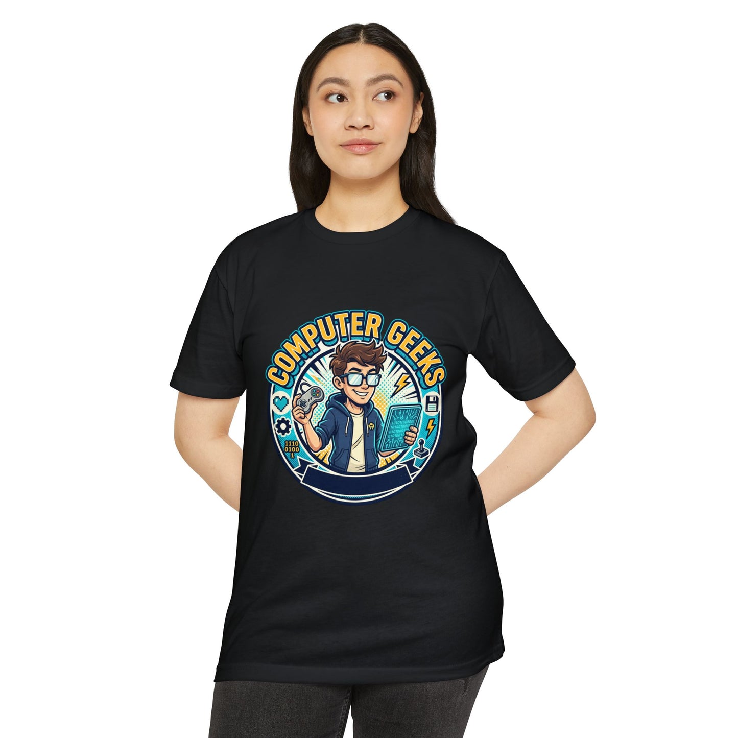 Computer Geeks T-Shirt — Retro Tech Gamer Graphic Tee
