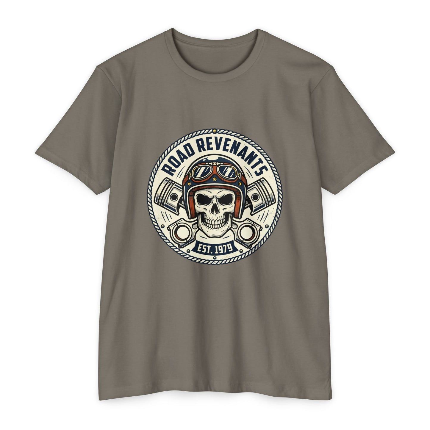 Road Revenants Skull Motorcycle T-Shirt