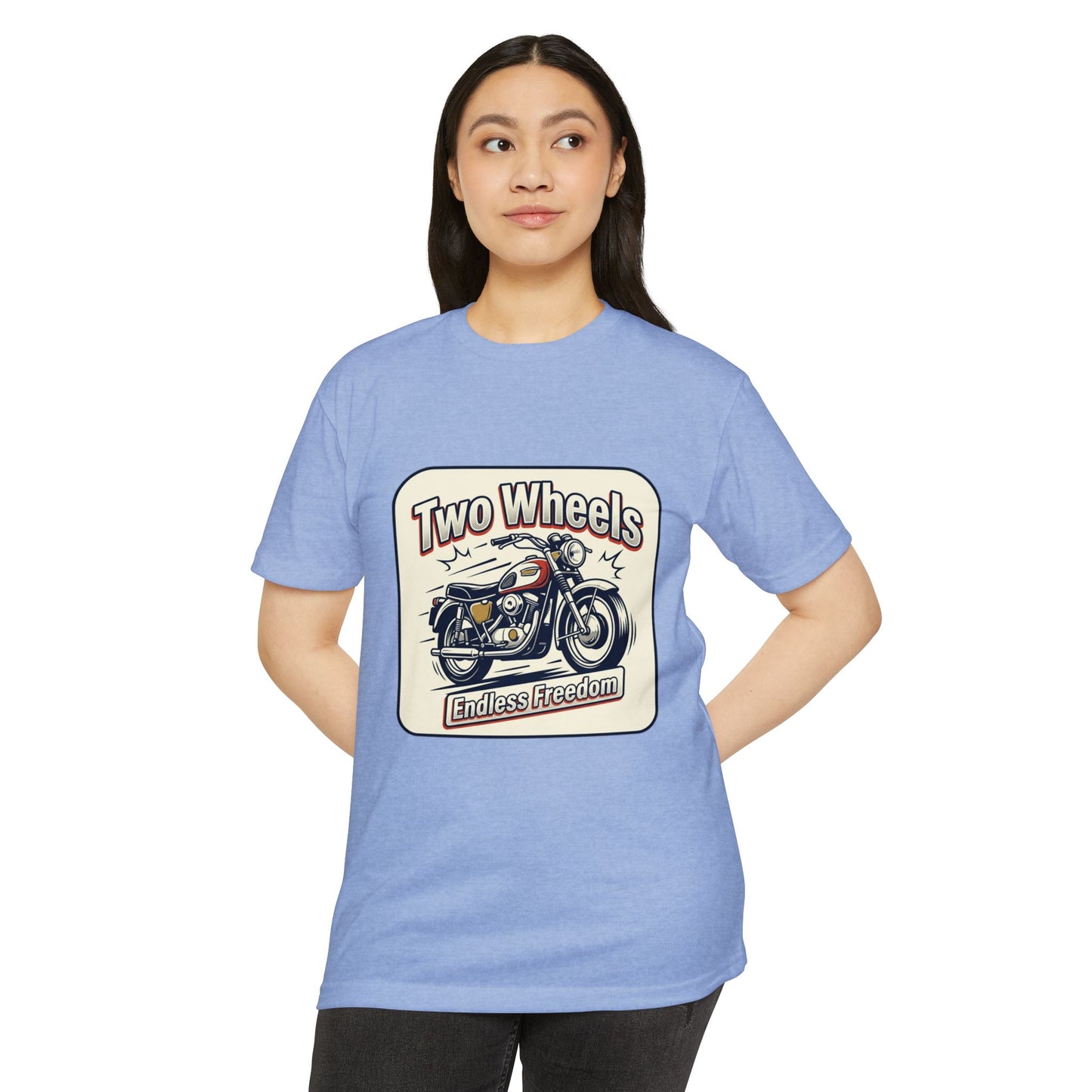 Vintage 'Endless Freedom' Motorcycle T-Shirt