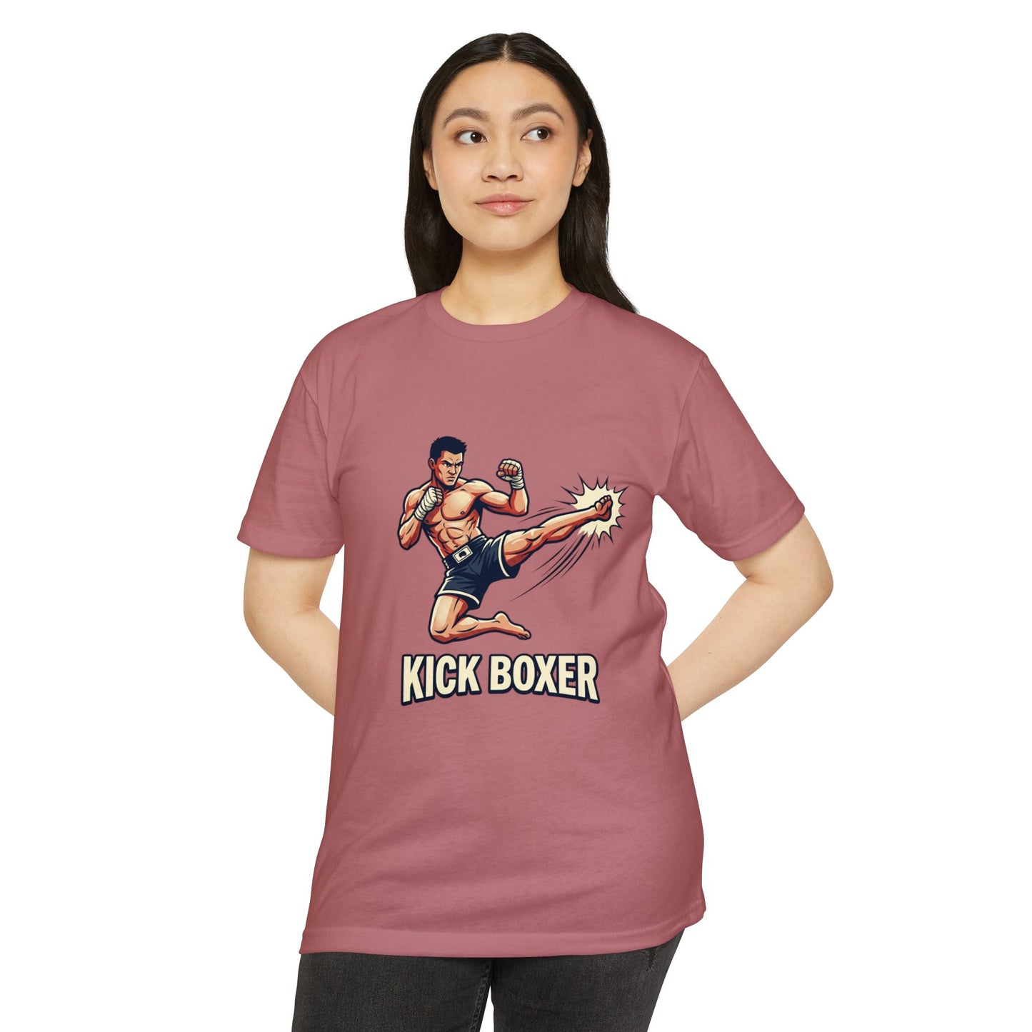 Camiseta Kick Boxer — Camiseta Retro Gráfica de Artes Marciales
