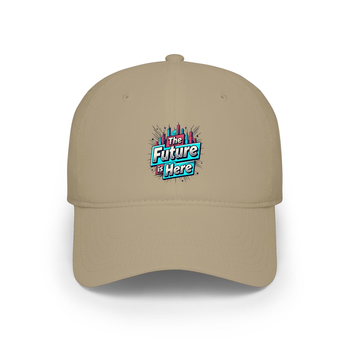 The Future Is Here Embroidered Tech City Baseball Cap