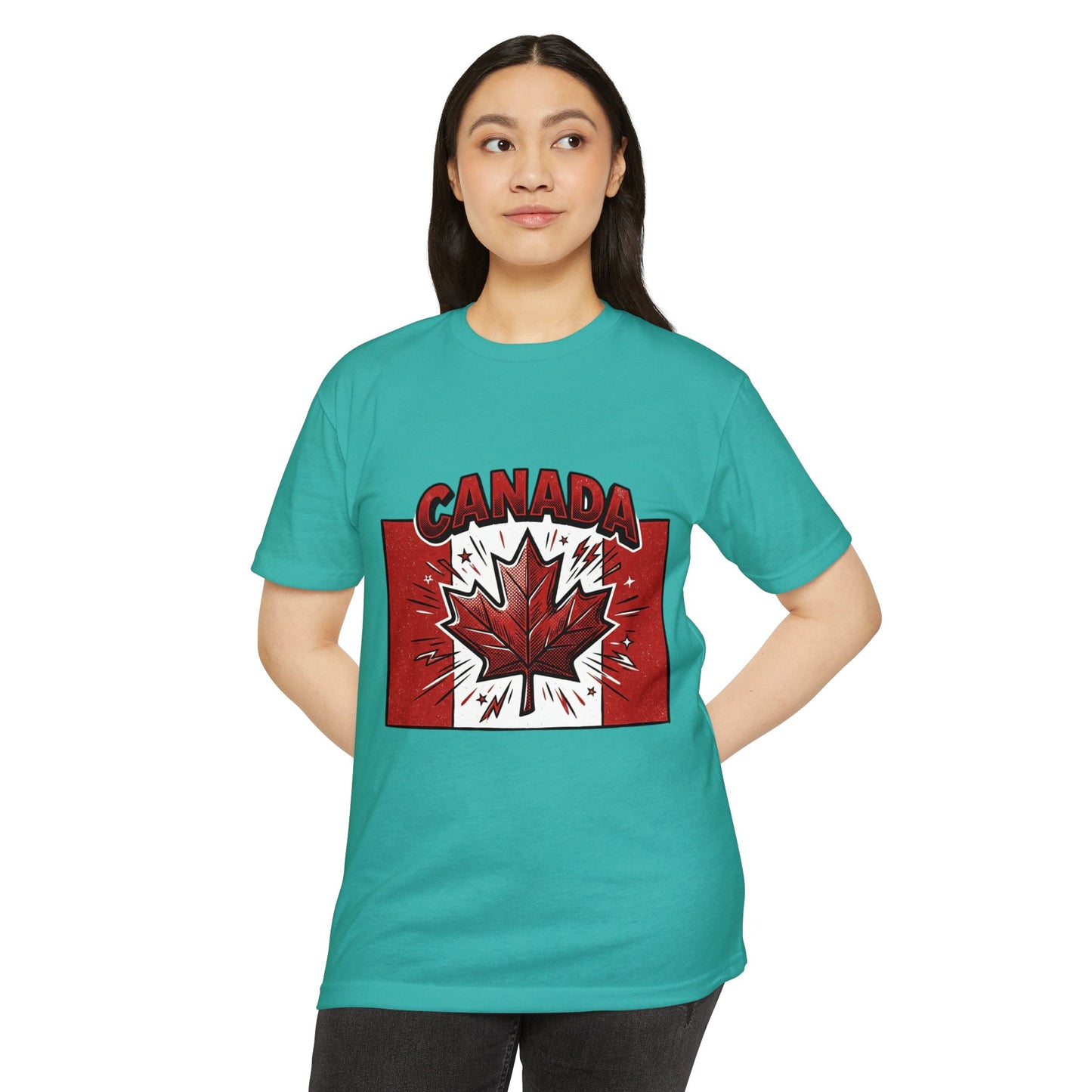 Retro Canada Maple Leaf Graphic T-Shirt — Canadian Pride Tee
